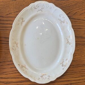 Mellor & Co scalloped platter
